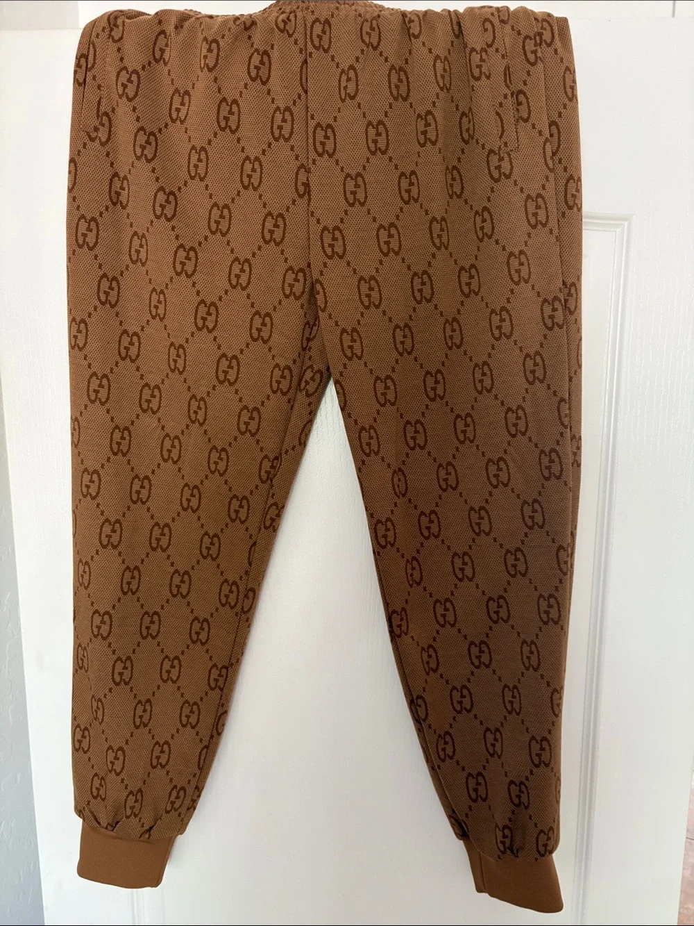 Gucci Brown Monogram GG Sweat suit